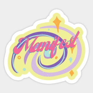 Manifest Sticker